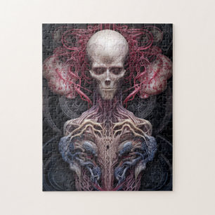 Quebra-cabeça Anatomia Surreal Horror Arte Sci-Fi
