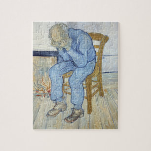 Quebra-cabeça Ancião de Vincent van Gogh na amargura