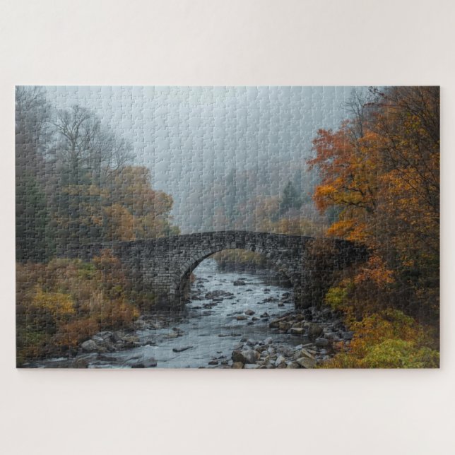 Quebra-cabeça Ancient Highland Stone Bridge Jigsaw Puzzle (Horizontal)