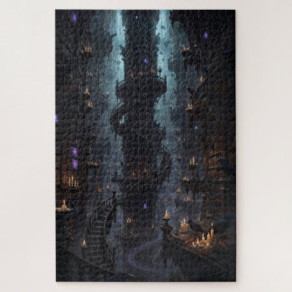 Quebra-cabeça Ancient Infinite Library Puzzle – 1014 Pieces