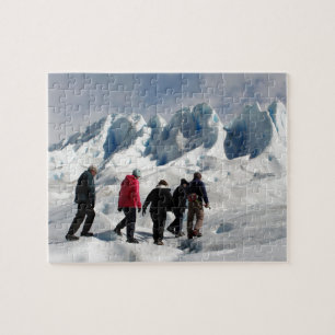 Quebra-cabeça Andando na geleira Perito Moreno, Argentina