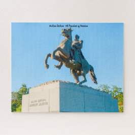 Quebra-cabeça Andrew Jackson 7 presidente da América.