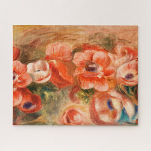 Quebra-cabeça Anêmonas por pintura impressionista do Renoir