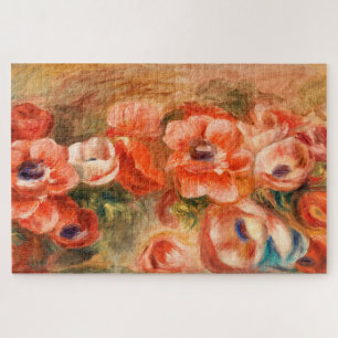 Quebra-cabeça Anemones by Renoir Impressionist Painting