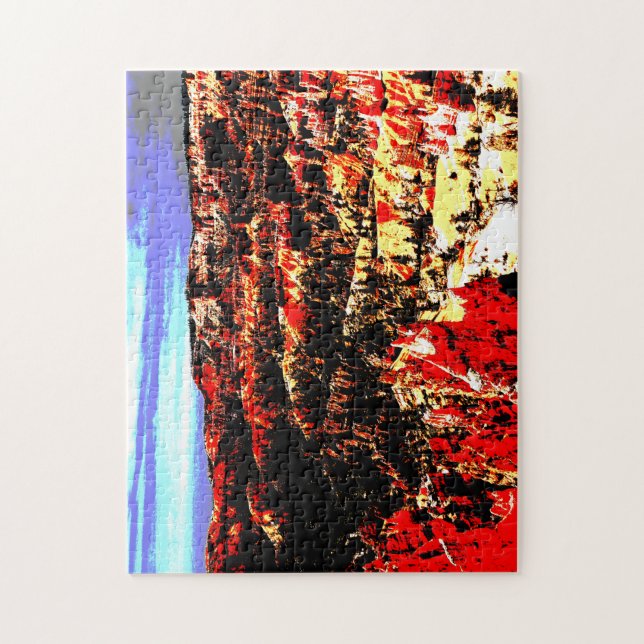 Quebra-cabeça Anfiteatro de Posterização do Bryce Canyon (Vertical)