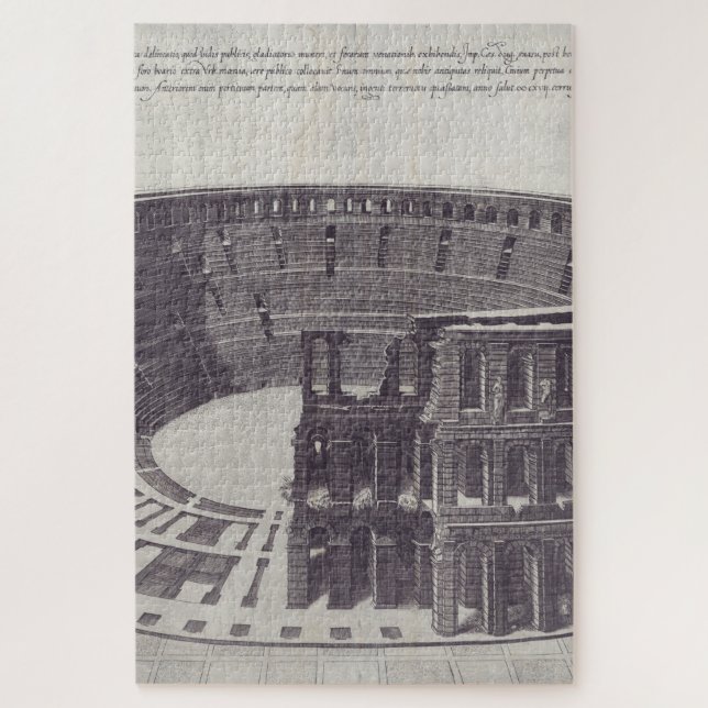 Quebra-cabeça Anfiteatro de Verona na Piazza Bra (Vertical)