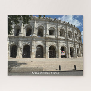 Quebra-cabeça Anfiteatro Romano, Nimes, França em um
