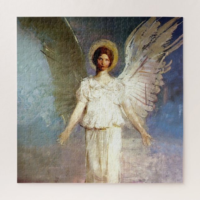 Quebra-cabeça “Angel at Noon” by Abbott Thayer (Vertical)