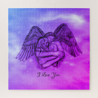 Quebra-cabeça Angel Eros no Amor, eu te amo