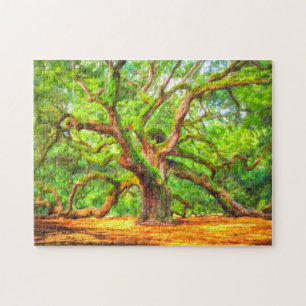 Quebra-cabeça Angel Oak Jigsaw
