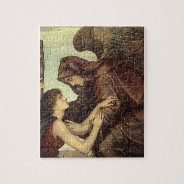 Quebra-cabeça Angel of Death por Evelyn De Morgan (Vertical)