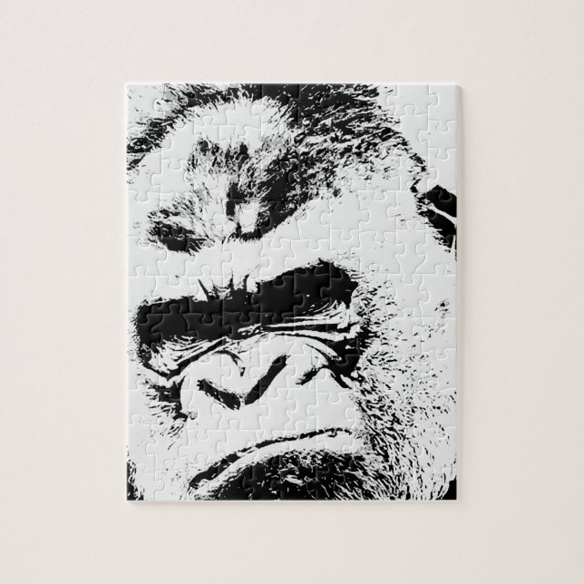 Quebra-cabeça Angry Gorilla (Vertical)