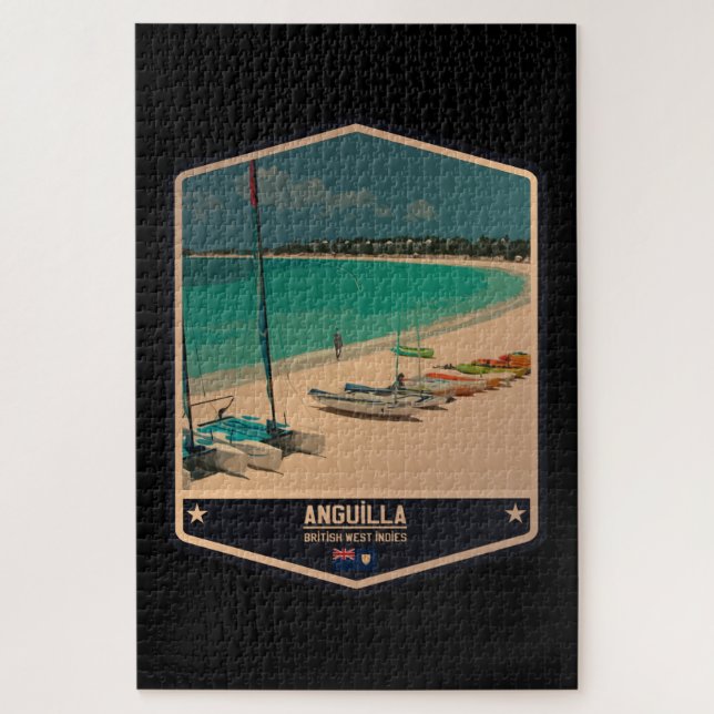 Quebra-cabeça Anguila (Vertical)
