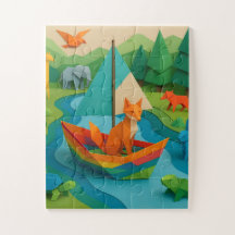 Animais Dobrados da Floresta – Vida Selvagem Color