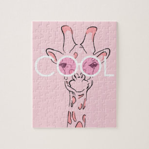 Quebra-cabeça Animal Giraffe