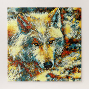 Quebra-cabeça AnimalArt_Wolf_003