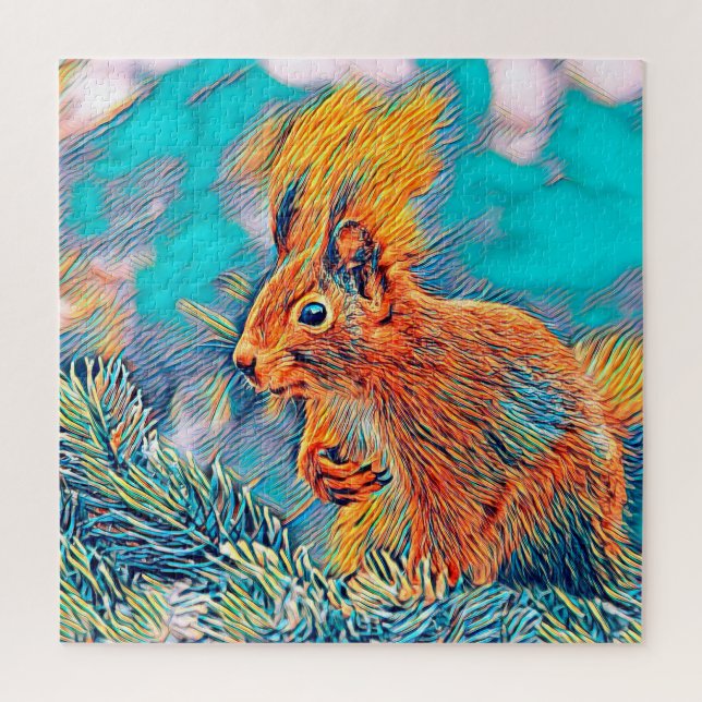Quebra-cabeça AnimalMix_Squirrel_001 (Vertical)