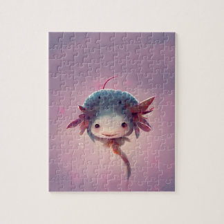 Quebra-cabeça Anime Bonito Axolotl