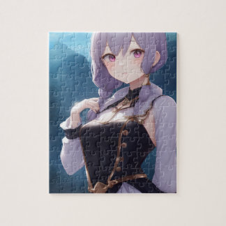 Quebra-cabeça Anime Girl 001
