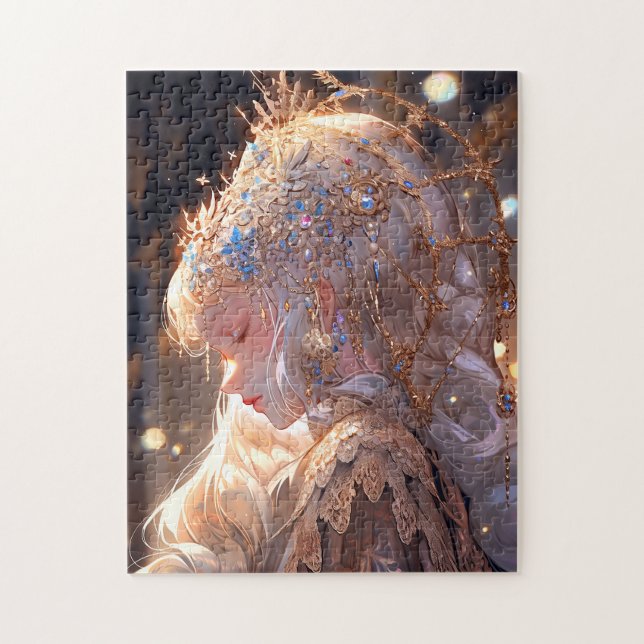 Quebra-cabeça Anime Princess Girl Fantasy Art (Vertical)