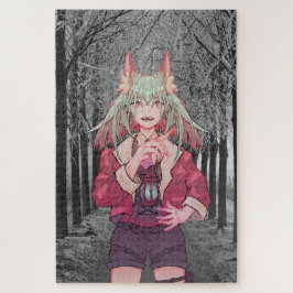 Quebra-cabeça Anime, V Tuber VTuber, snow