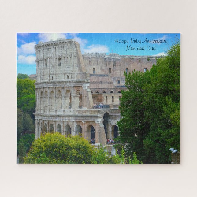 Quebra-cabeça Aniversário da Ruby. (Horizontal)