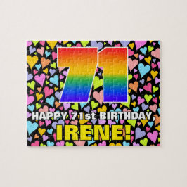 Quebra-cabeça Aniversário de 71ruas — Diversão, Amores Formas Ca