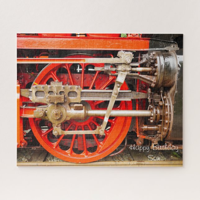 Quebra-cabeça Aniversário, filho. (Horizontal)