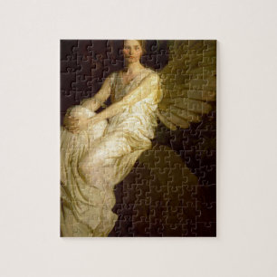 Quebra-cabeça Anjo bonito do vintage - Abbott Handerson Thayer