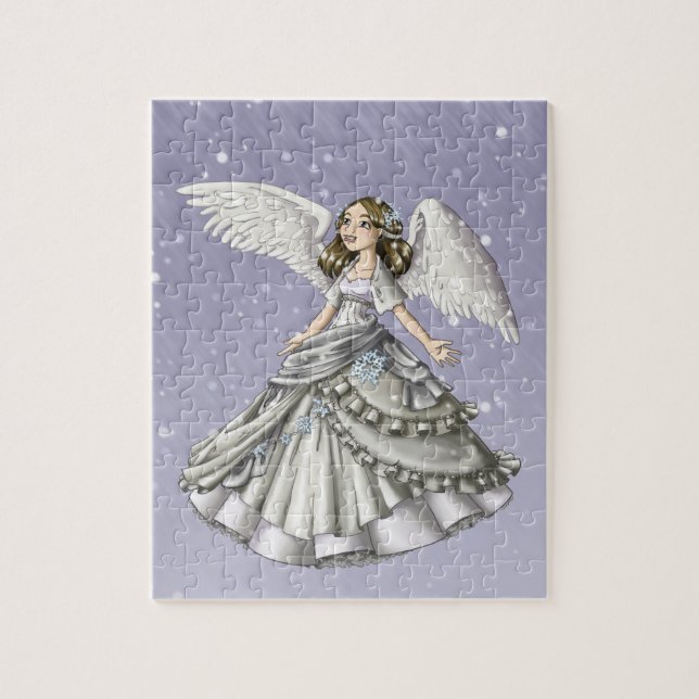 Quebra-cabeça Anjo da neve (Vertical)