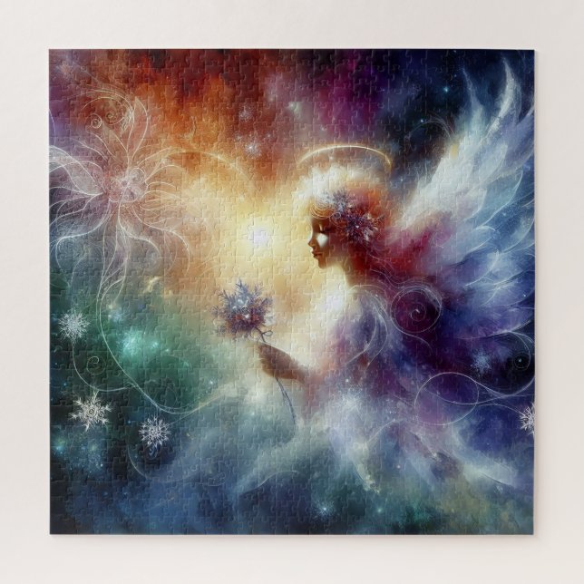 Quebra-cabeça Anjo de Natal (Vertical)