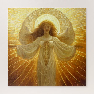 Quebra-cabeça Anjo Dourado Despertar do Conhecimento