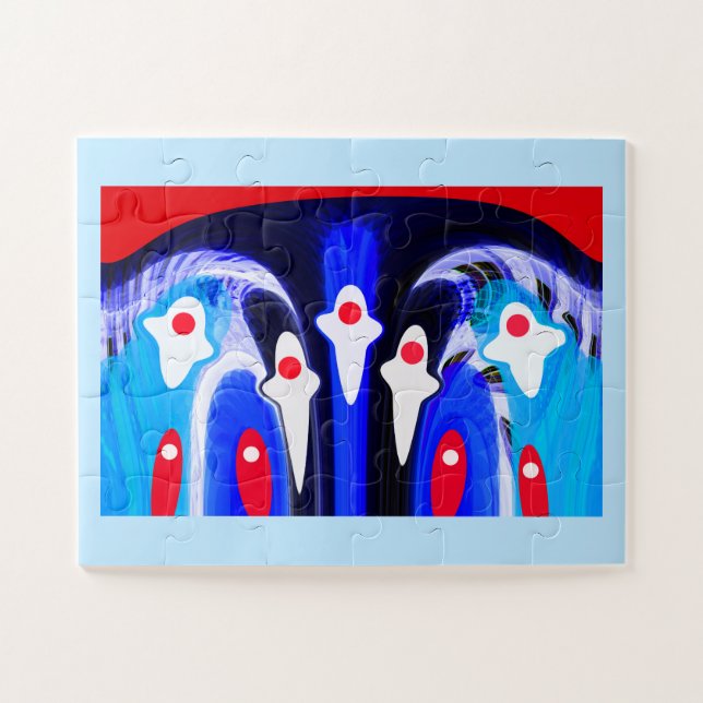 Quebra-cabeça Anjos em queda (Horizontal)