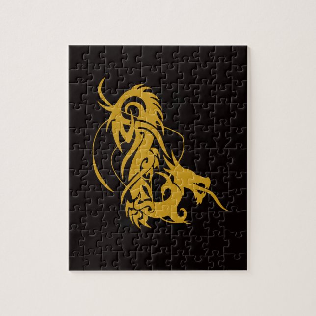 Quebra-cabeça Ano chinês do dragão 2012 (Vertical)