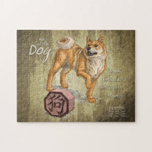 Quebra-cabeça Ano da Arte Zodiaca Chinesa