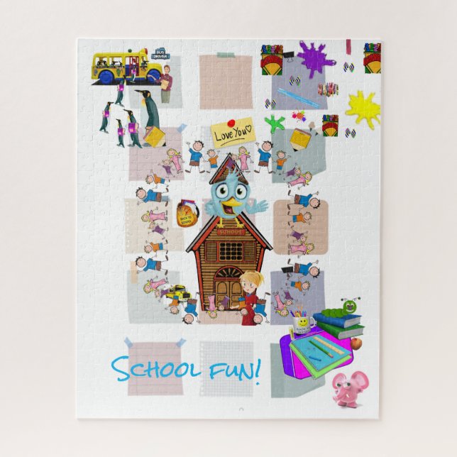 Quebra-cabeça Anotações de Puzzles (Vertical)