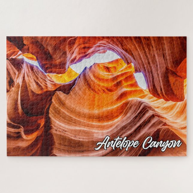 Quebra-cabeça Antelope Canyon, Page, Arizona, EUA (Horizontal)