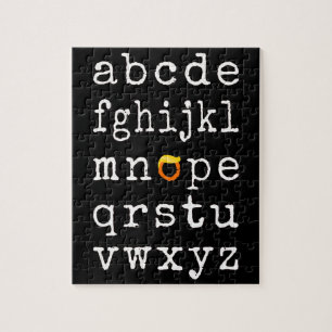 Quebra-cabeça Anti-Trump Alphabet - Nope V