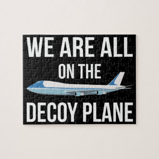 Quebra-cabeça Anti-Trump - Todos Nós Estamos no Avião Isca II