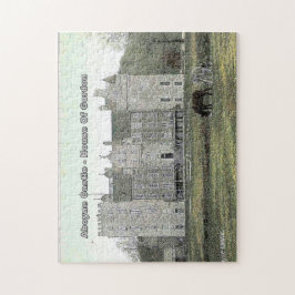 Quebra-cabeça Antigo Cartaz Aboyne Castle - Escocês Gordon Clan