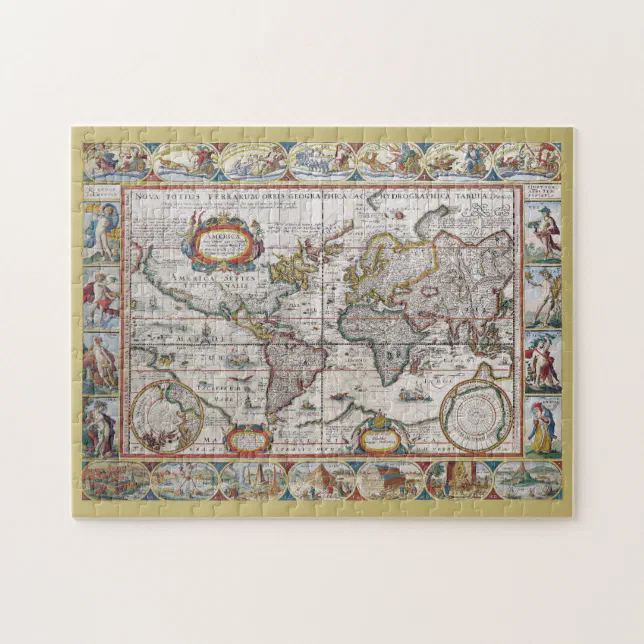 Mapas dissecados″, um quebra-cabeças com três séculos