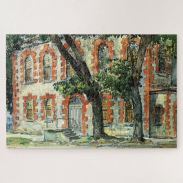 Quebra-cabeça Antigo Edifício Holandês em Fishkill, Nova Iorque