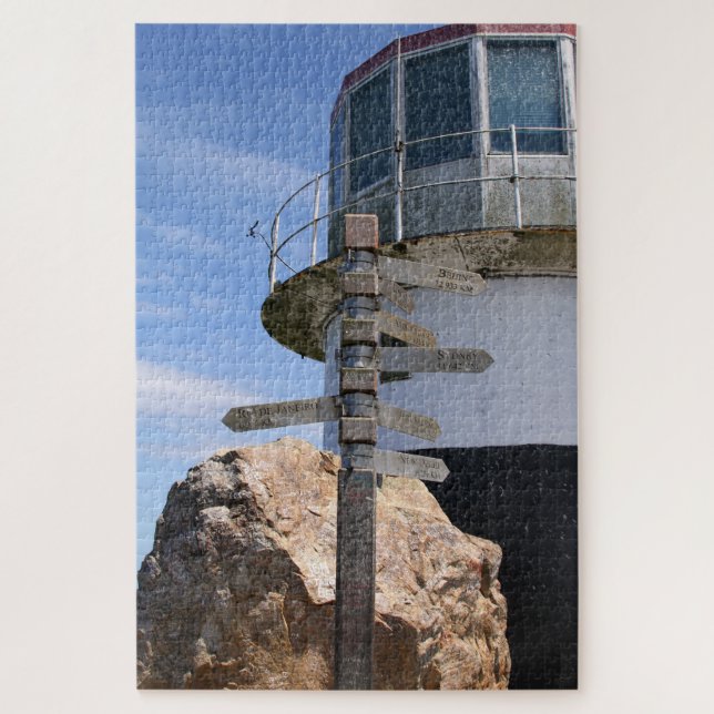 Quebra-cabeça Antigo Farol de Cape Point, África do Sul (Vertical)