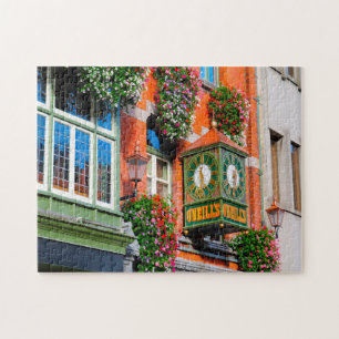Quebra-cabeça Antigos Pubs de Dublin. Irlanda