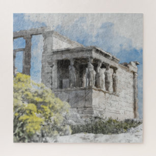Quebra-cabeça Antigos Sítios da Acrópole em Atenas, Grécia