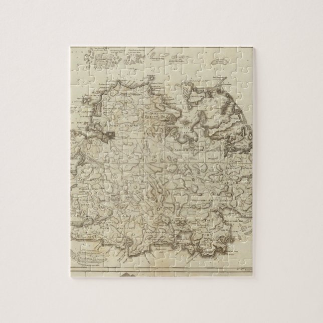 Quebra-cabeça Antígua (Vertical)