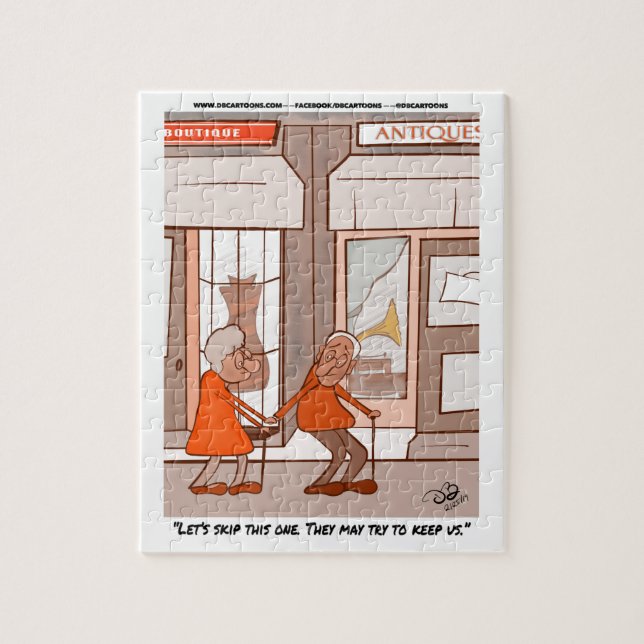 Quebra-cabeça Antiguidades (Vertical)