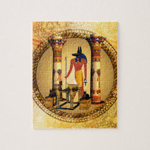 Quebra-cabeça Anubis, deus egípcio antigo dos rituais