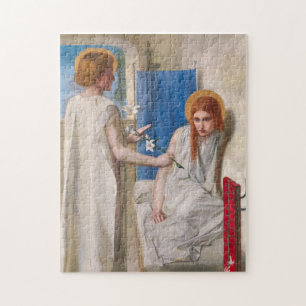 Quebra-cabeça Anunciação de Dante Gabriel Rossetti