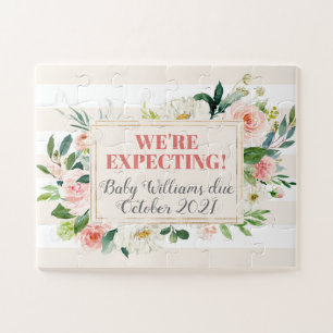 Quebra-cabeça Anunciação de Gravidez e Revelação do Bebê qu